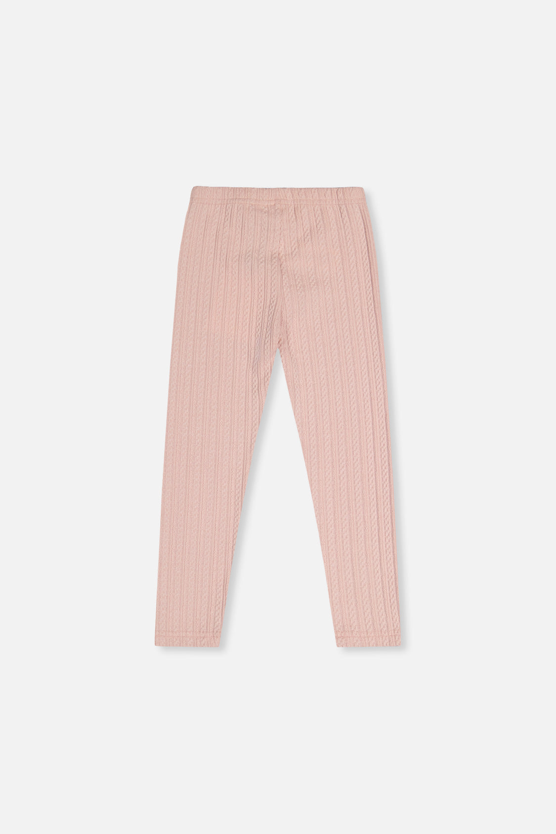 Jacquard Leggings Pale Dusty Pink - J20K60_06220