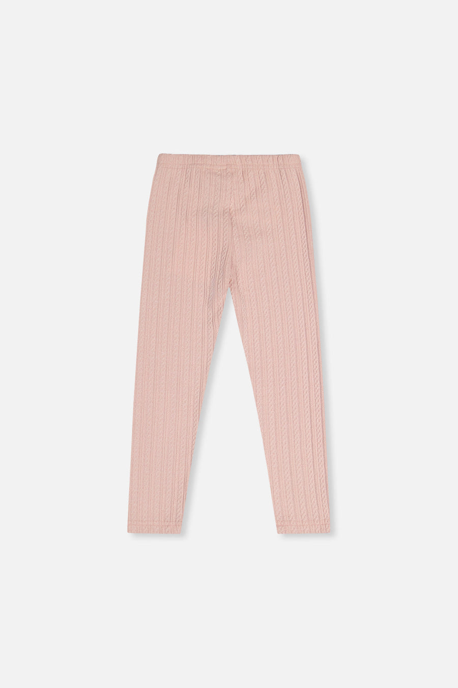 Jacquard Leggings Pale Dusty Pink - J20K60_06220
