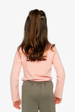Organic Cotton Jersey T-Shirt Pale Dusty Pink - J20K70_06220