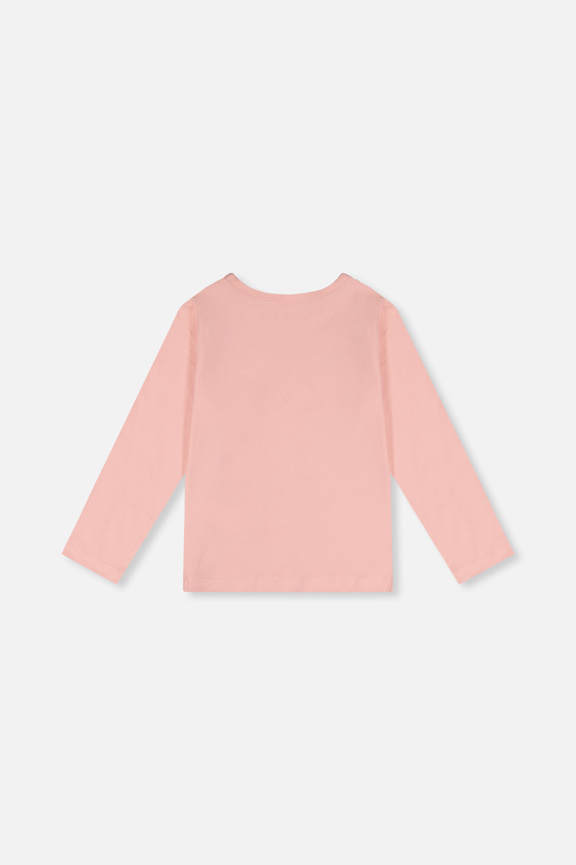 Organic Cotton Jersey T-Shirt Pale Dusty Pink - J20K70_06220