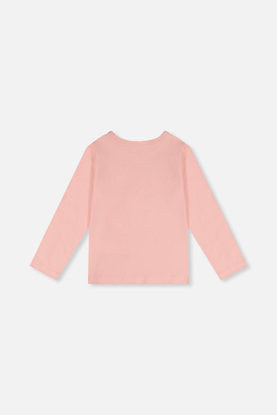 Organic Cotton Jersey T-Shirt Pale Dusty Pink - J20K70_06220