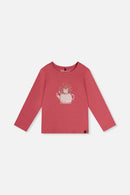 Organic Cotton Jersey T-Shirt Raspberry Pink - J20K70_06930