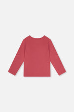 Organic Cotton Jersey T-Shirt Raspberry Pink - J20K70_06930