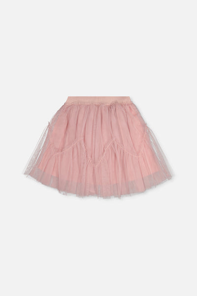 Mesh Skirt Pale Dusty Pink - J20K80_06220