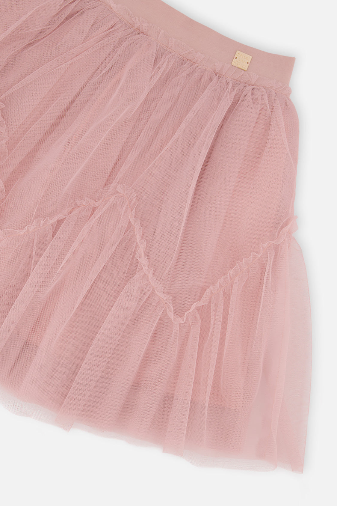 Mesh Skirt Pale Dusty Pink - J20K80_06220
