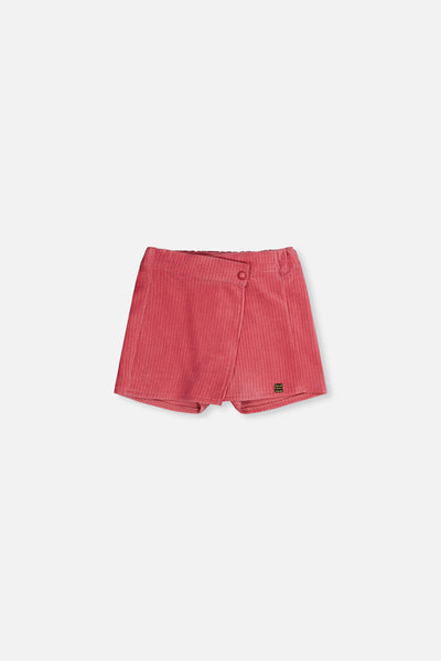 Corduroy Skort Raspberry Pink - J20K81_06930