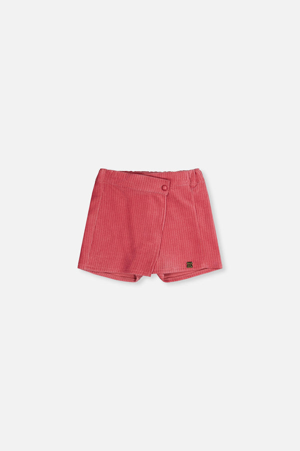 Corduroy Skort Raspberry Pink - J20K81_06930