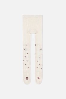 Knit Tights Pale Dusty Pink