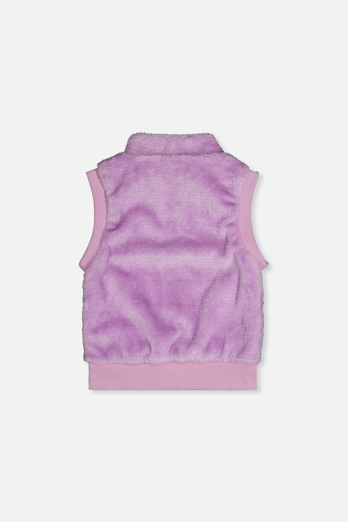 Faux Fur Sleeveless Vest Violet - J20L33_05150
