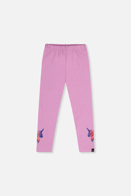 Organic Cotton Jersey Leggings Violet - J20L60_05150