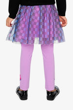 Organic Cotton Jersey Leggings Violet - J20L60_05150