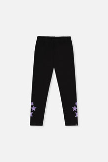 Organic Cotton Jersey Leggings Black - J20L60_09990