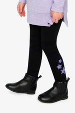 Organic Cotton Jersey Leggings Black - J20L60_09990