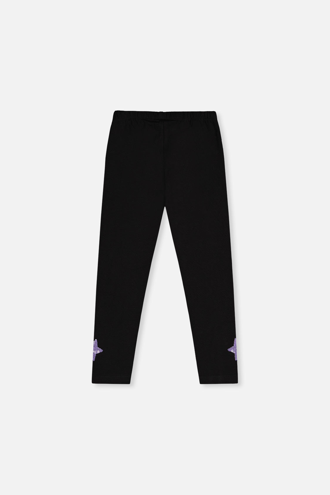 Organic Cotton Jersey Leggings Black - J20L60_09990