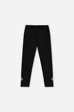 Organic Cotton Jersey Leggings Black - J20L60_09990