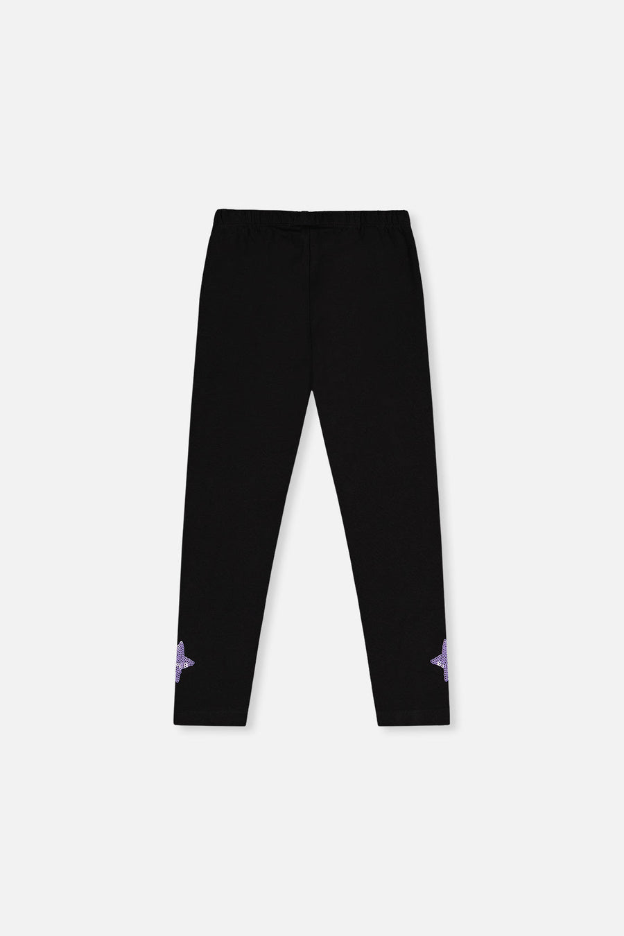 Organic Cotton Jersey Leggings Black - J20L60_09990