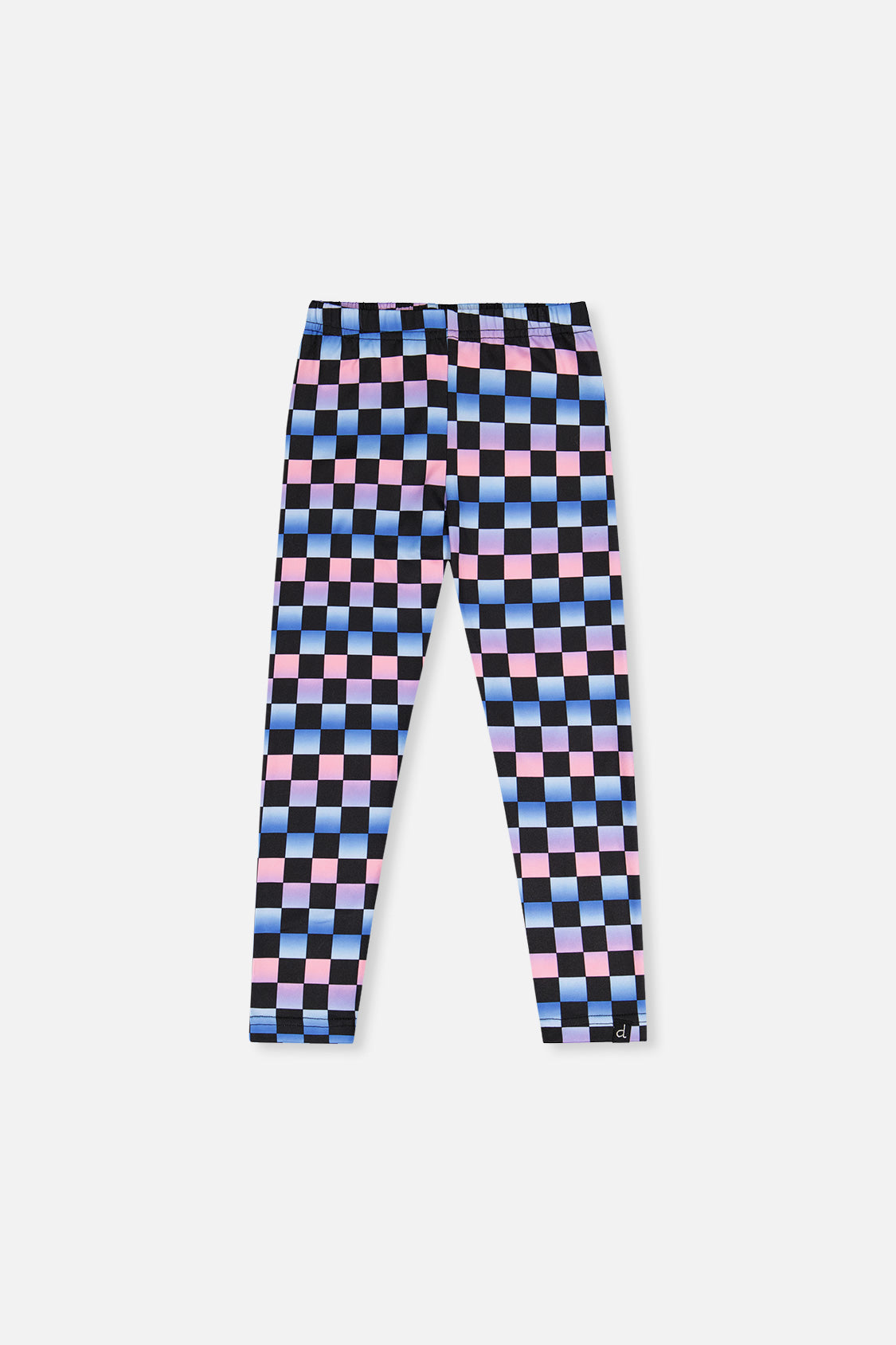 Leggings Black Checkered Print - J20L62_2J291