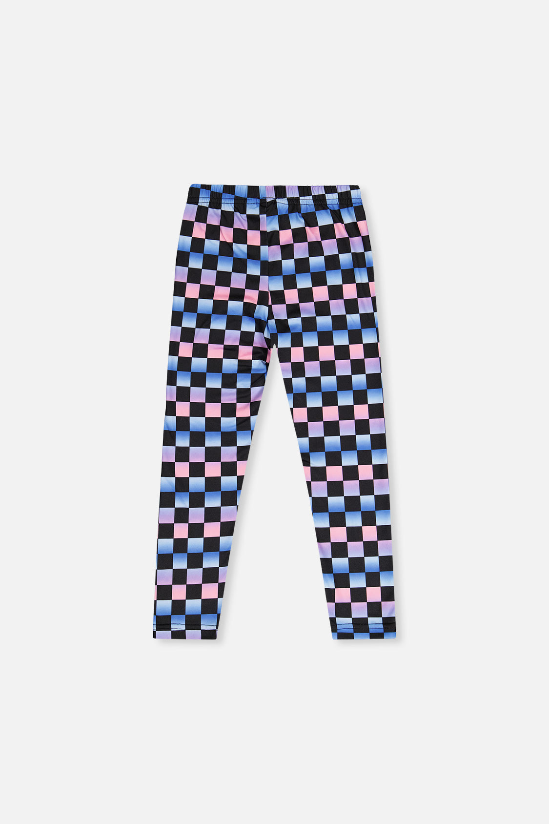 Leggings Black Checkered Print - J20L62_2J291