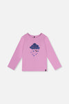 Organic Cotton Jersey T-Shirt Violet - J20L70_05150