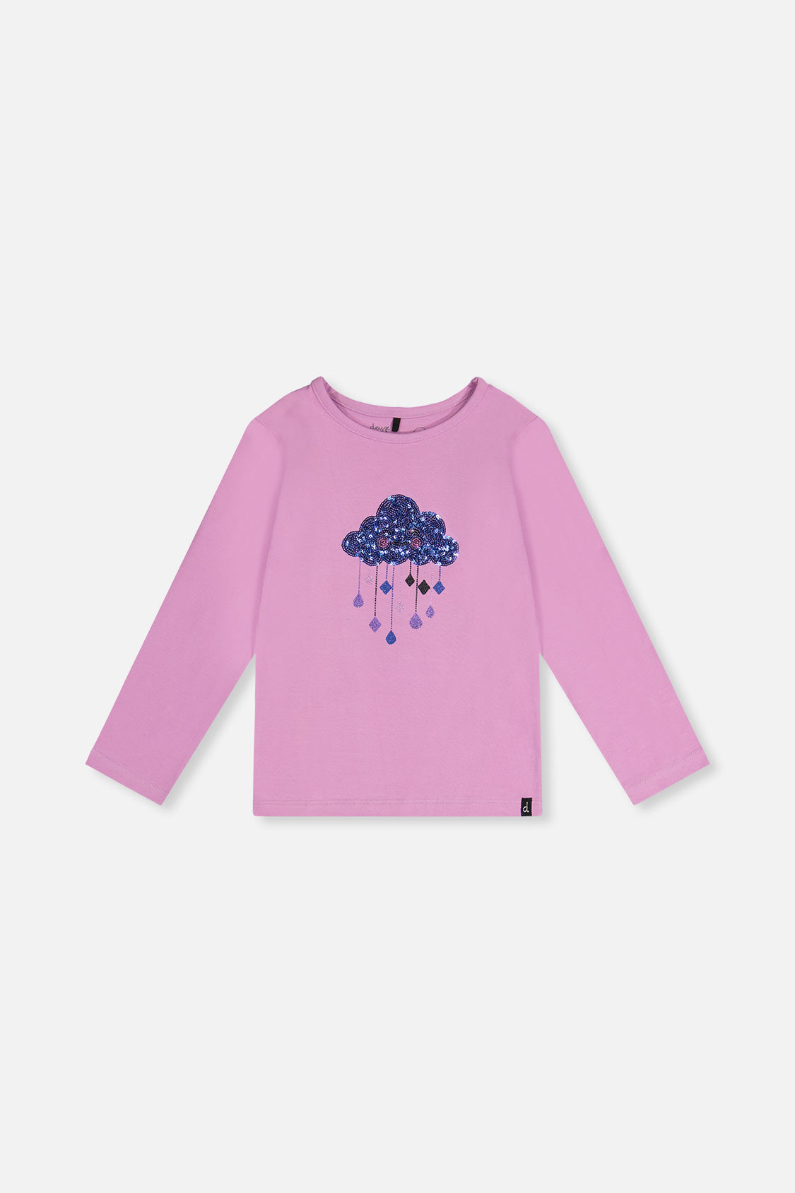 Organic Cotton Jersey T-Shirt Violet - J20L70_05150
