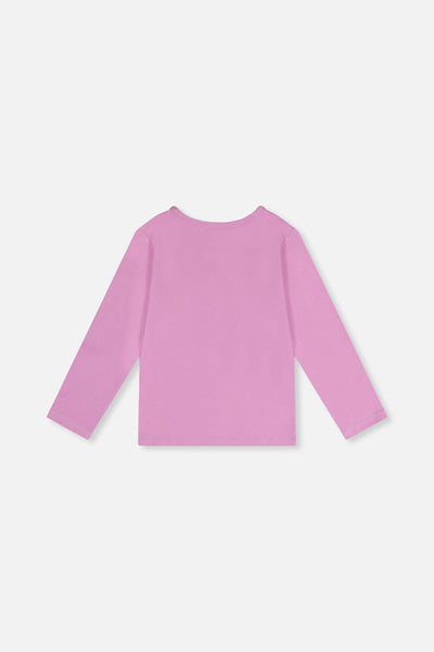 Organic Cotton Jersey T-Shirt Violet - J20L70_05150