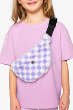 Fanny Bag Lilac And White Tiles - J20LF_2J292
