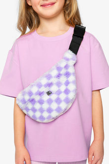Fanny Bag Lilac And White Tiles - J20LF_2J292