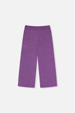 Knitted Wide Leg Pants Violet - J20LT20_05005