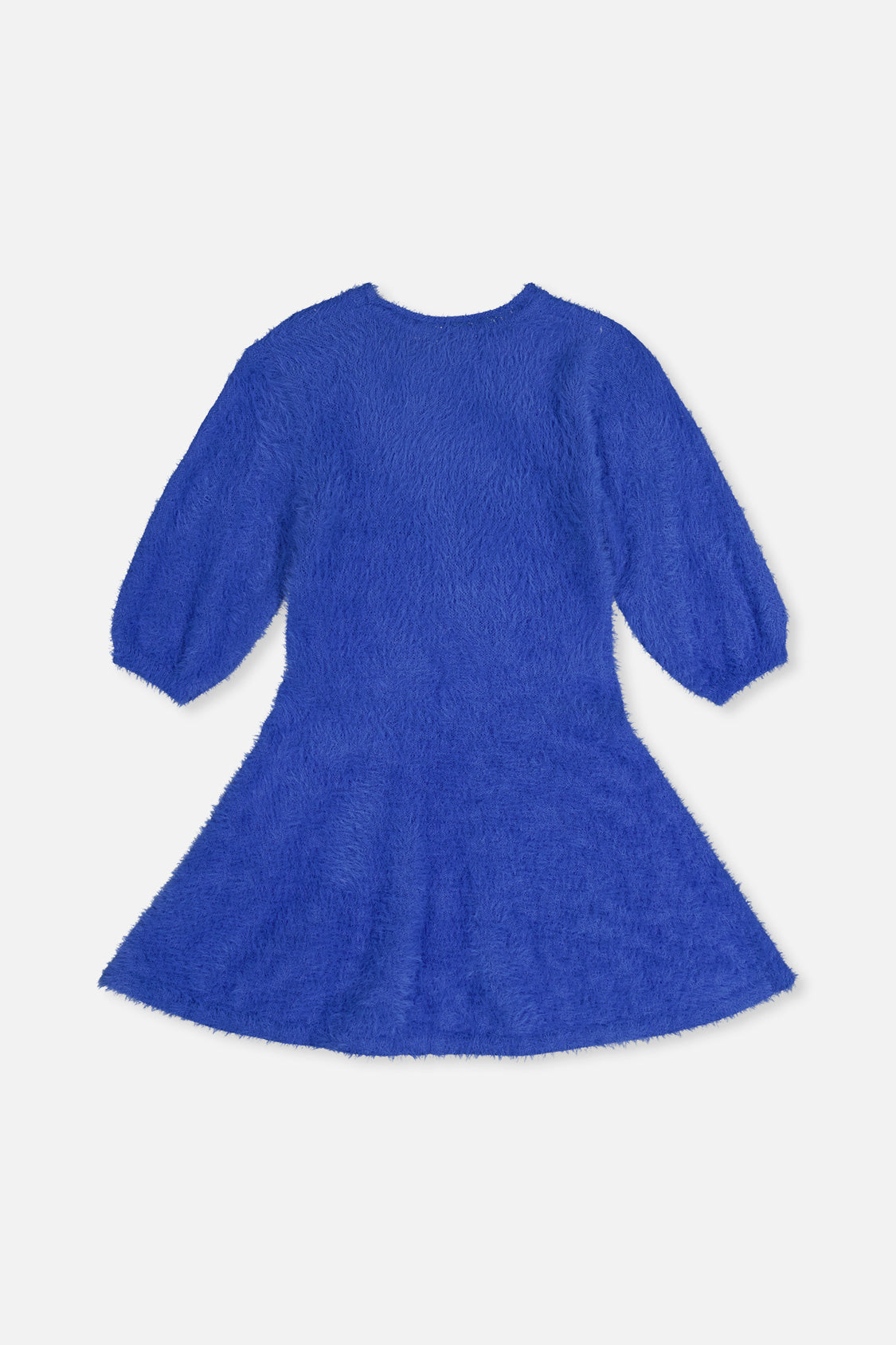 Hairy Knitted Dress Royal Blue - J20LT86_04640