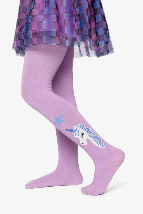 Knit Tights Violet - J20LT_05150