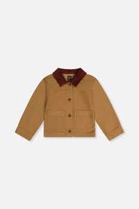 Barn Jacket Brown Yellow - J20M50_02410