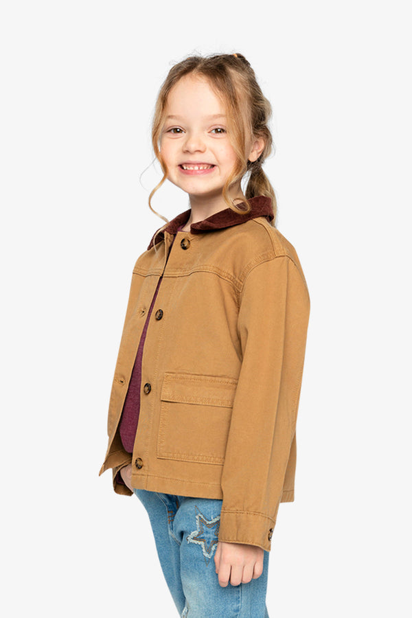 Barn Jacket Brown Yellow - J20M50_02410