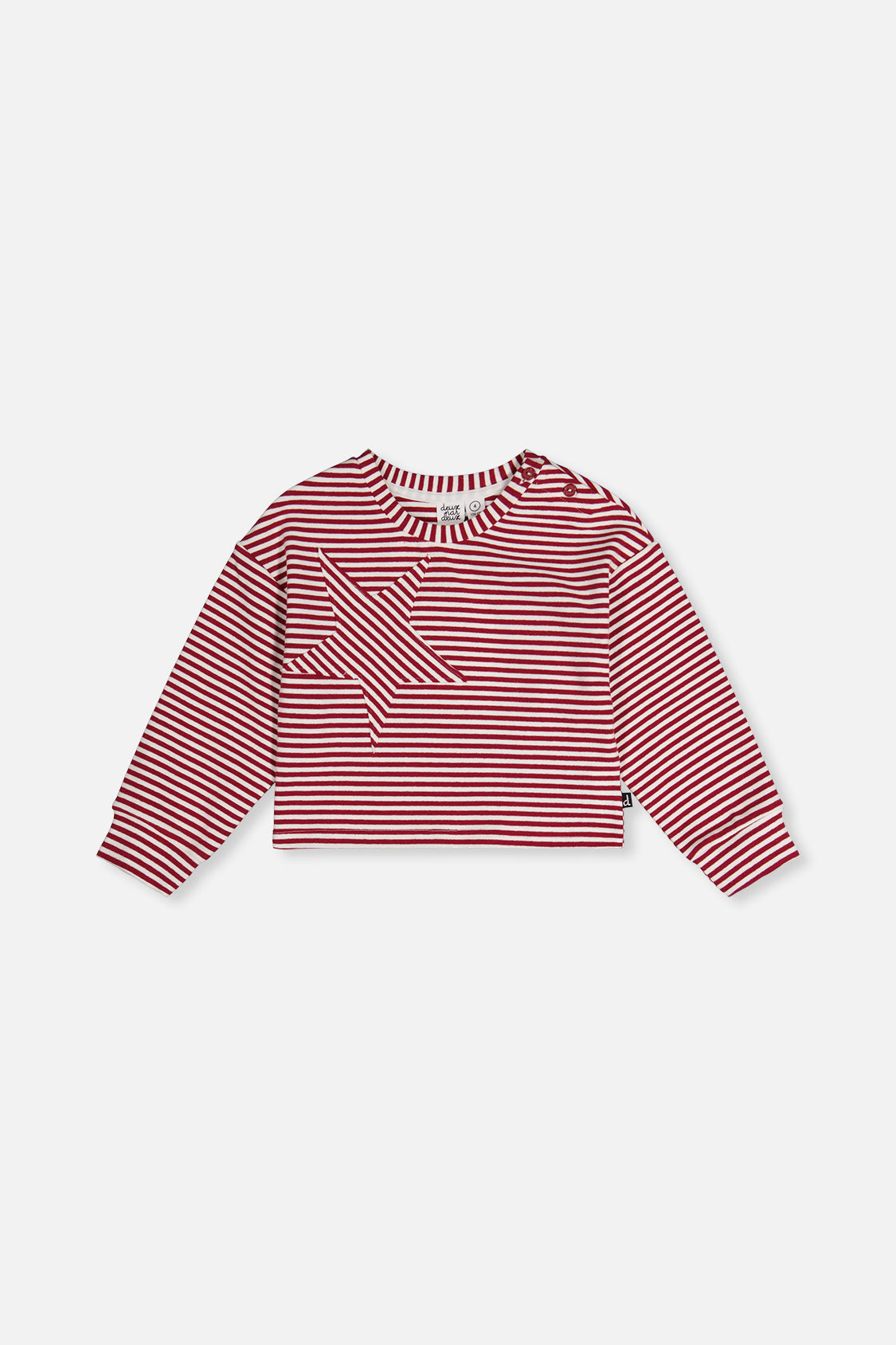 Soft Jersey Top Red And White Stripes - J20M71_2J285
