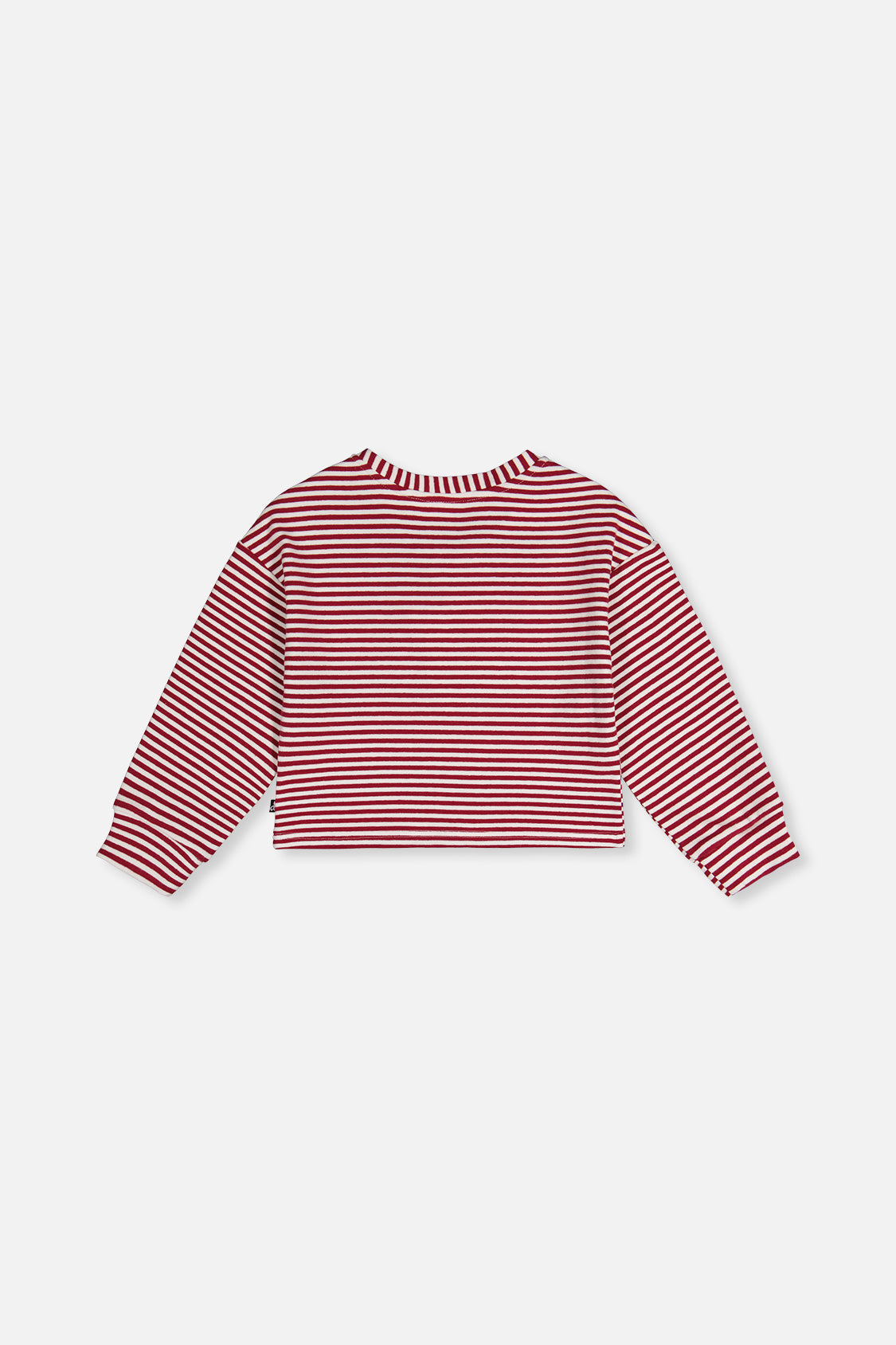 Soft Jersey Top Red And White Stripes - J20M71_2J285