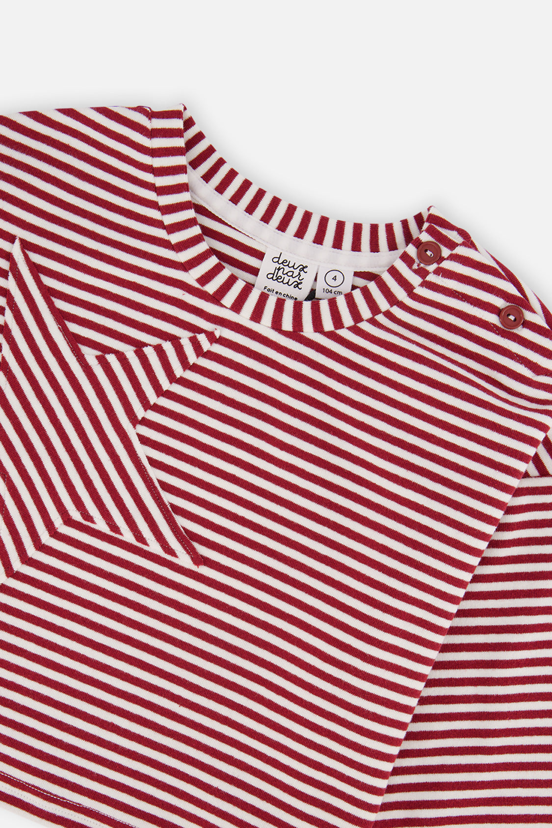 Soft Jersey Top Red And White Stripes - J20M71_2J285