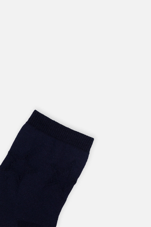 Socks Pale Dusty Pink And Navy - J20MS_06220