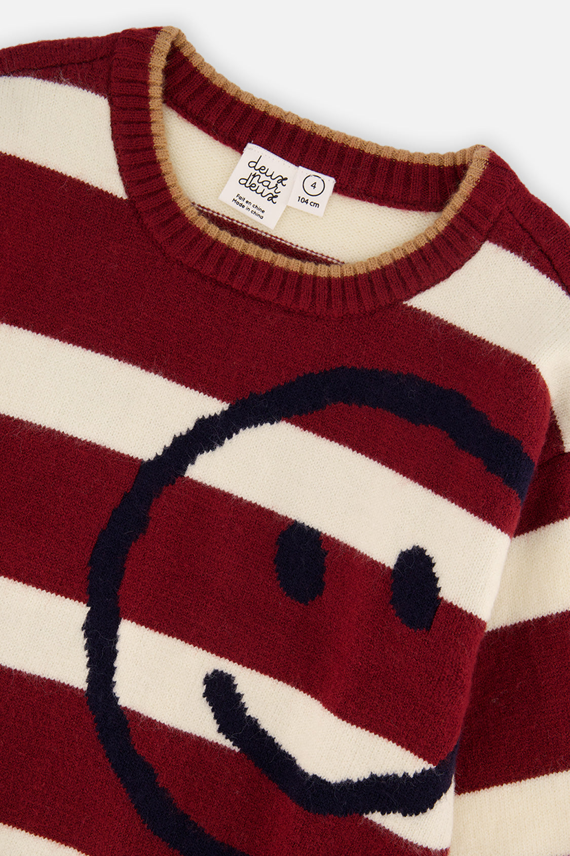 Knit Sweater Red And White Stripes - J20MT32_2J320