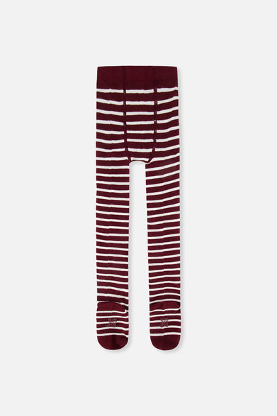 Knit Tights Reddish-Brown - J20MT_07001