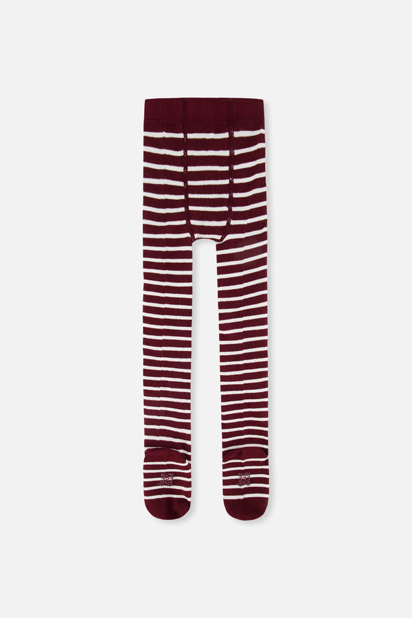 Knit Tights Reddish-Brown - J20MT_07001