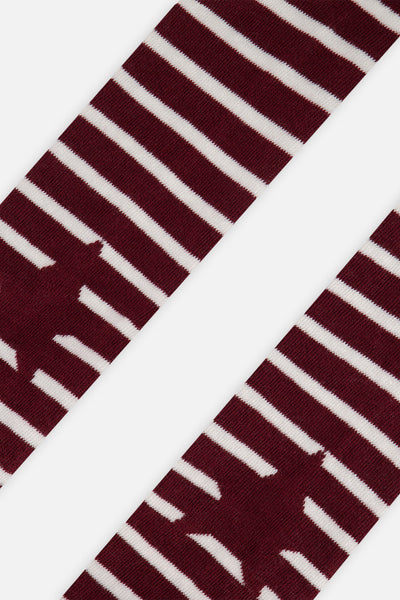 Knit Tights Reddish-Brown - J20MT_07001
