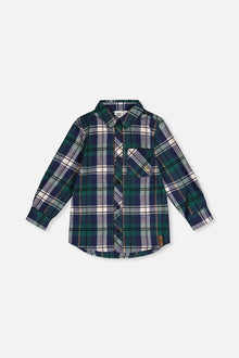 Plaid Shirt Blue And Green - J20OB16_2J314