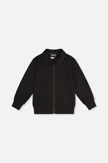 Front Zip Jacket Black - J20OB50_09990