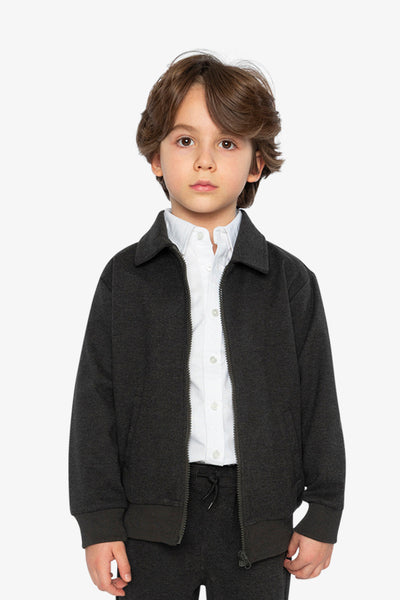 Front Zip Jacket Black - J20OB50_09990