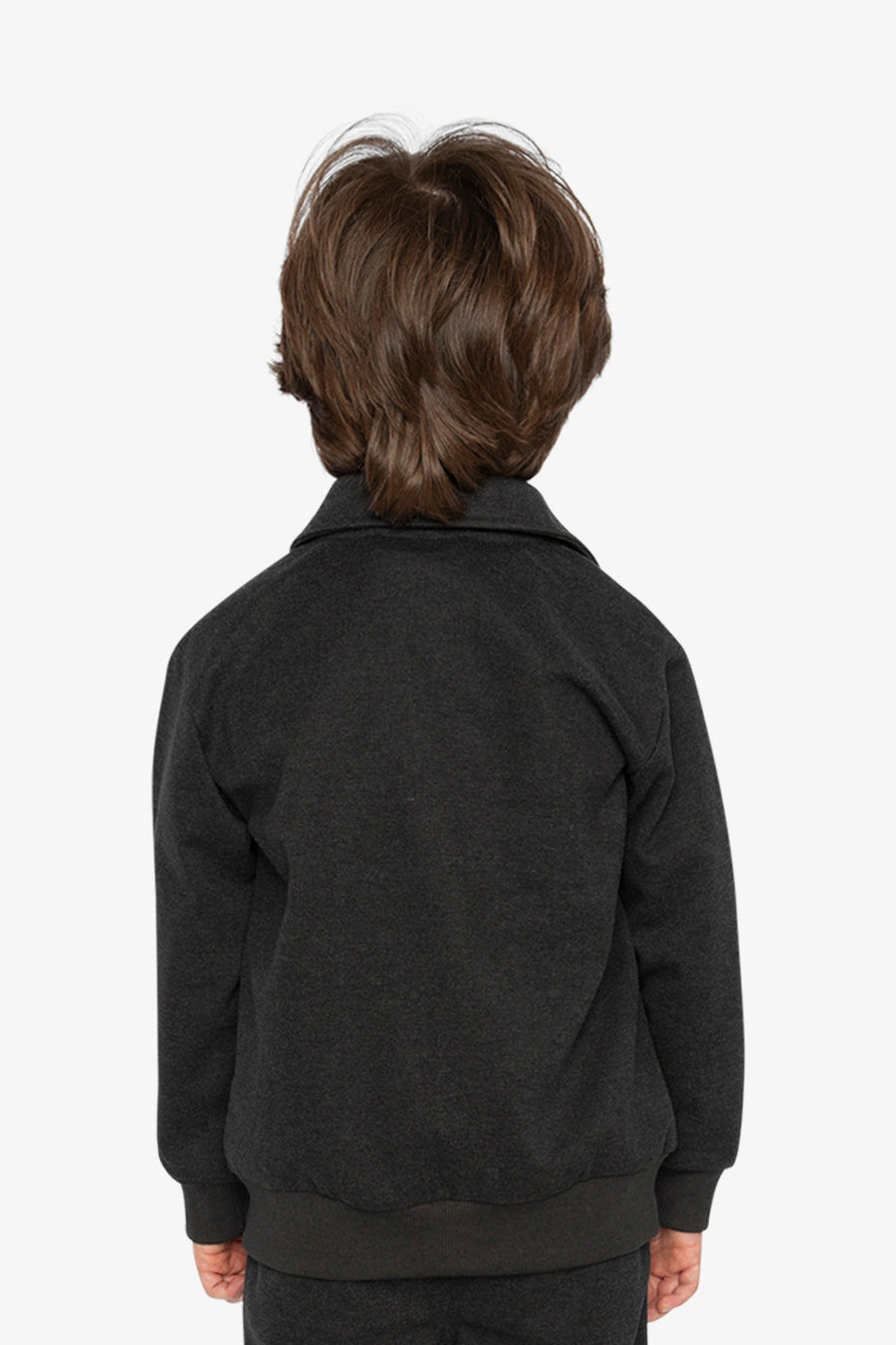 Front Zip Jacket Black - J20OB50_09990