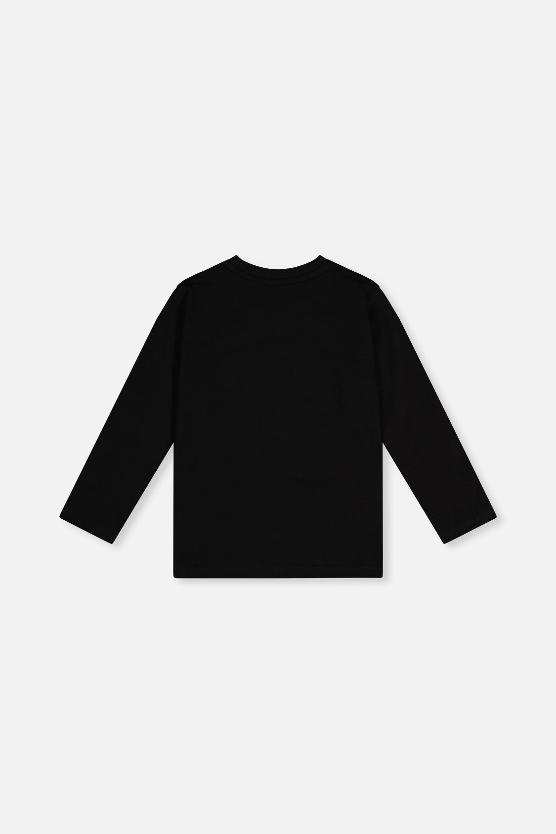 Organic Cotton Jersey T-Shirt Black And Beige - J20OB70_09990