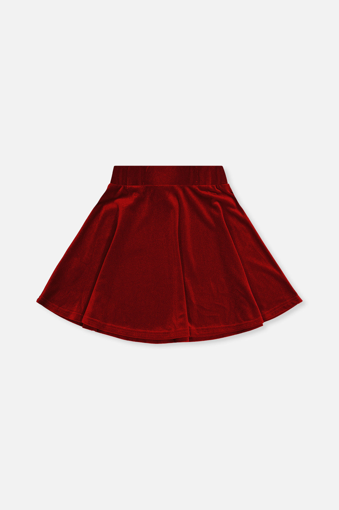 Velvet Skirt Red - J20OG81_07750