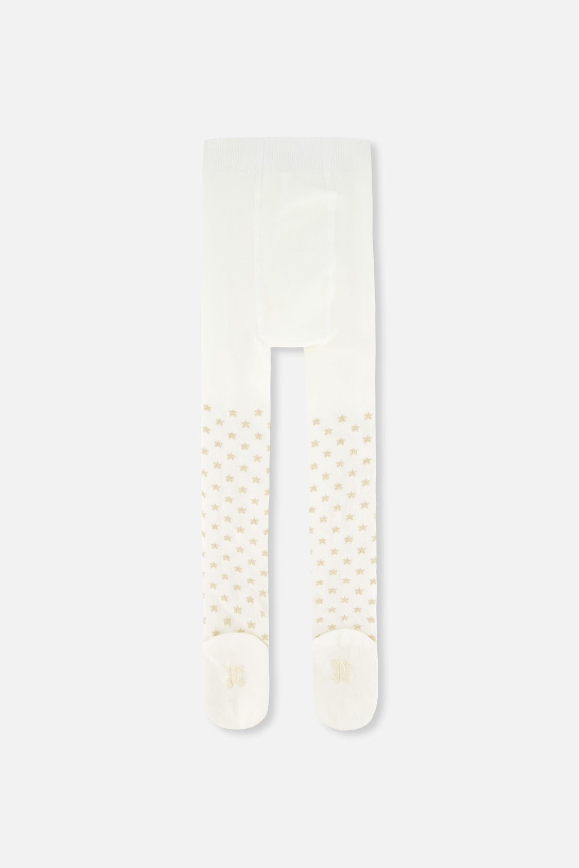 Knit Heart Tights Off-White - J20OGT_01010