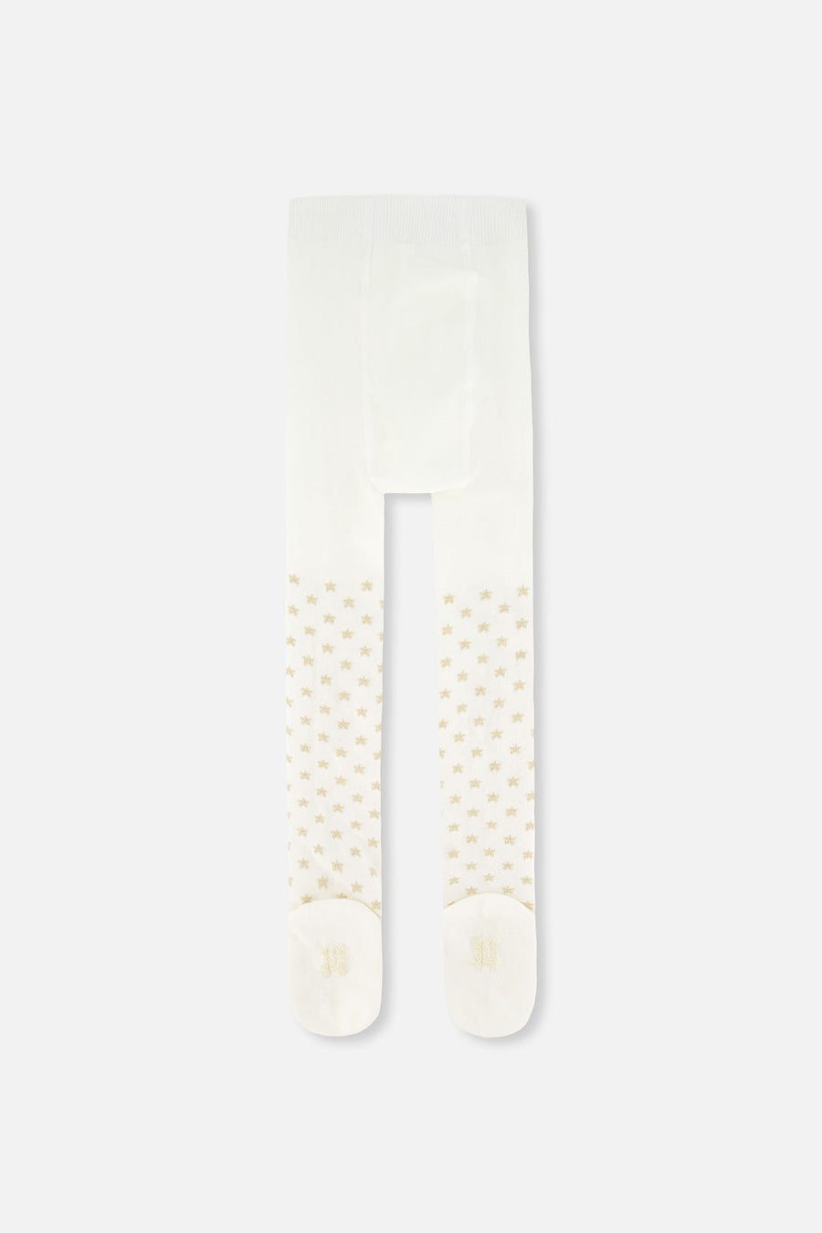 Knit Heart Tights Off-White - J20OGT_01010