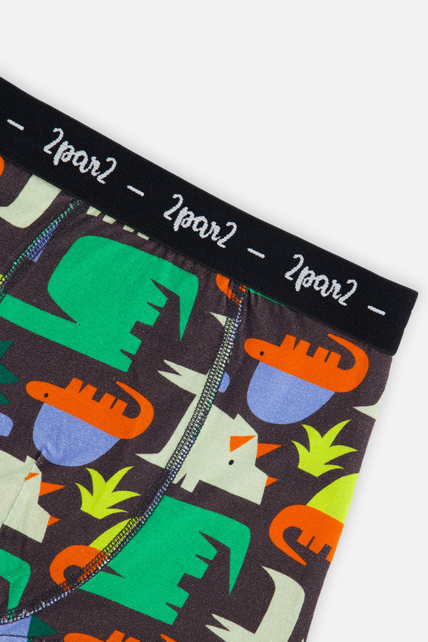 Boxer Pack Of 3 Animal Prints