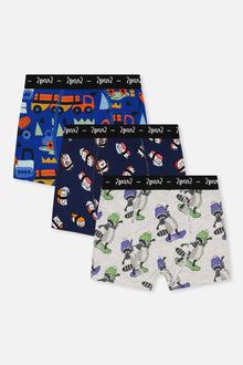 Boxer Pack Of 3 Fun Prints
